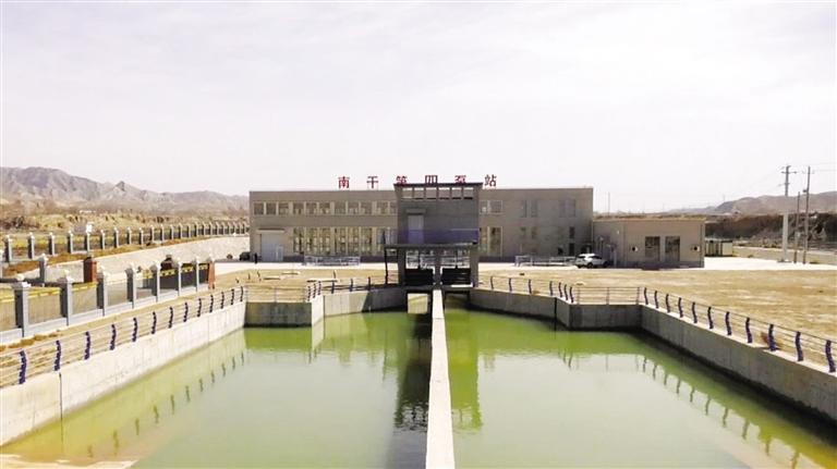 甘肃中部生态移民扶贫开发供水工程南干渠正式通水